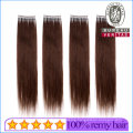 Human Virgin Remy Hair 18inch All Colors Single Thread Knot Ring Hair Extension